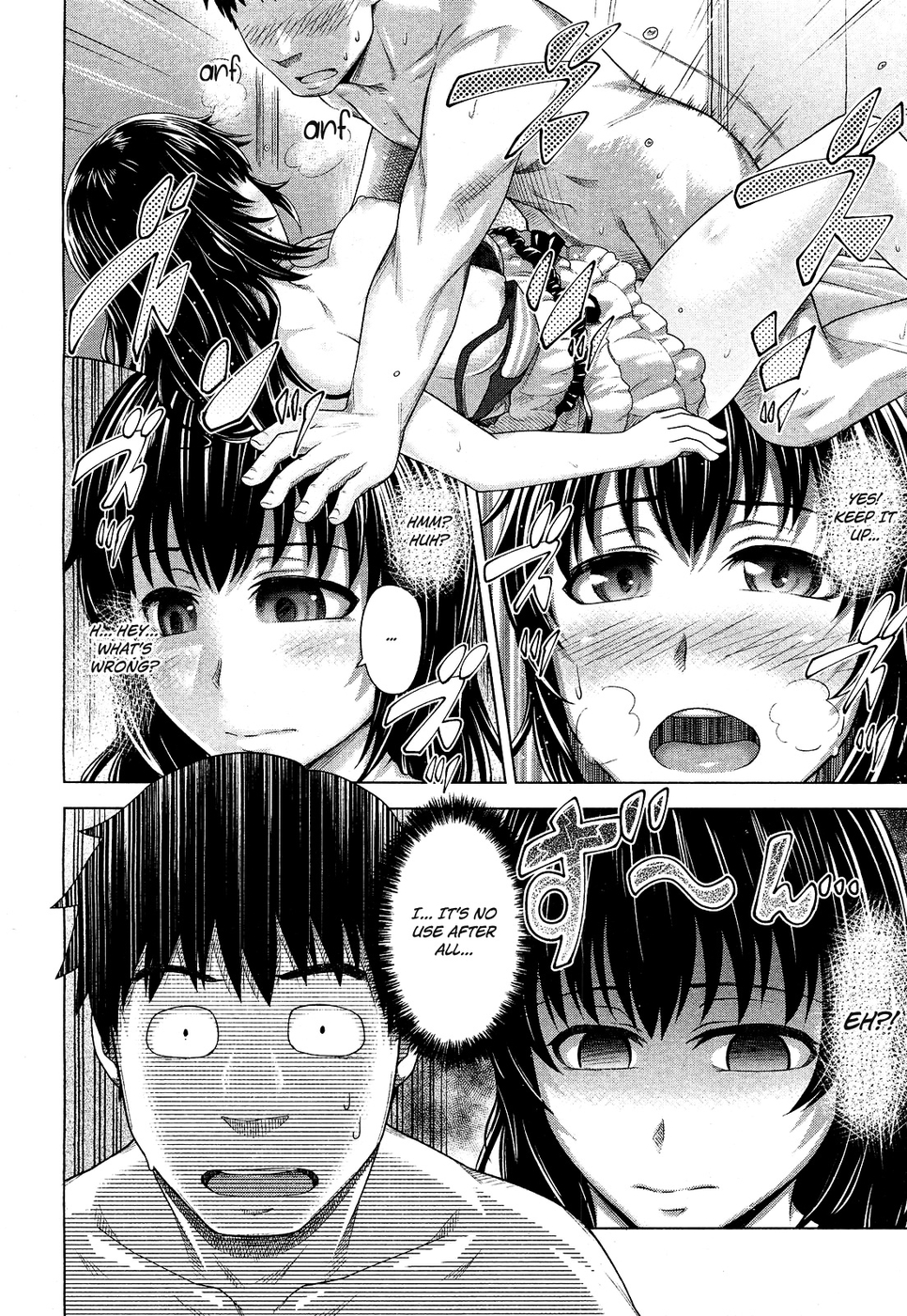 Hentai Manga Comic-Bitter face-Read-12